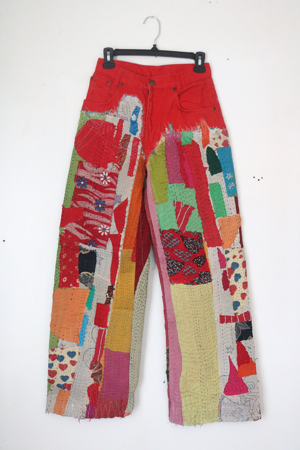 THAPA PATCHWORK HEAVY DENIM