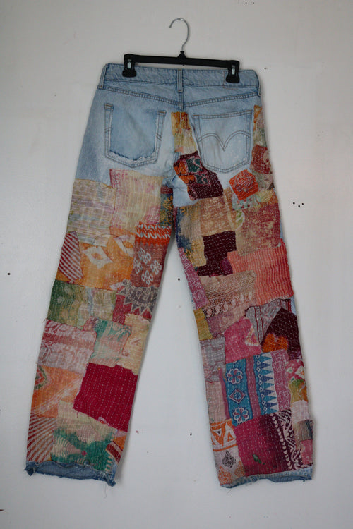 THAPA  PATCHWORK DENIM