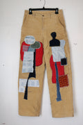 THAPA PATCHWORK CORDUROY PANTS