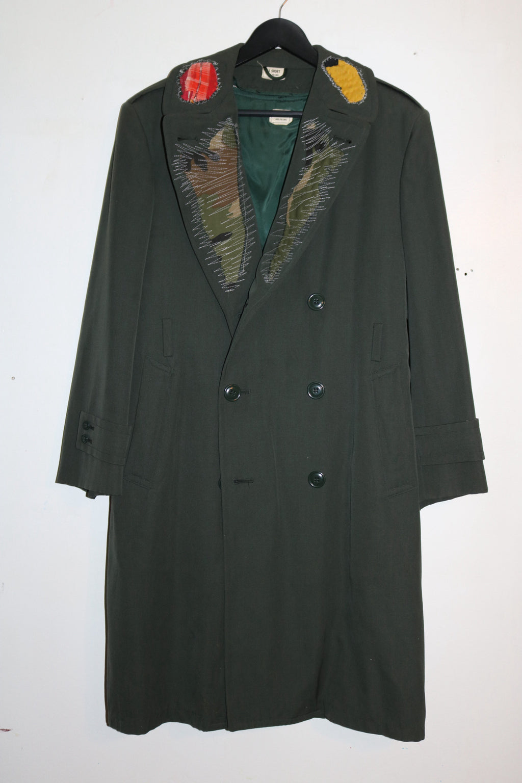 THAPA HAND PAINTED TRENCH COAT