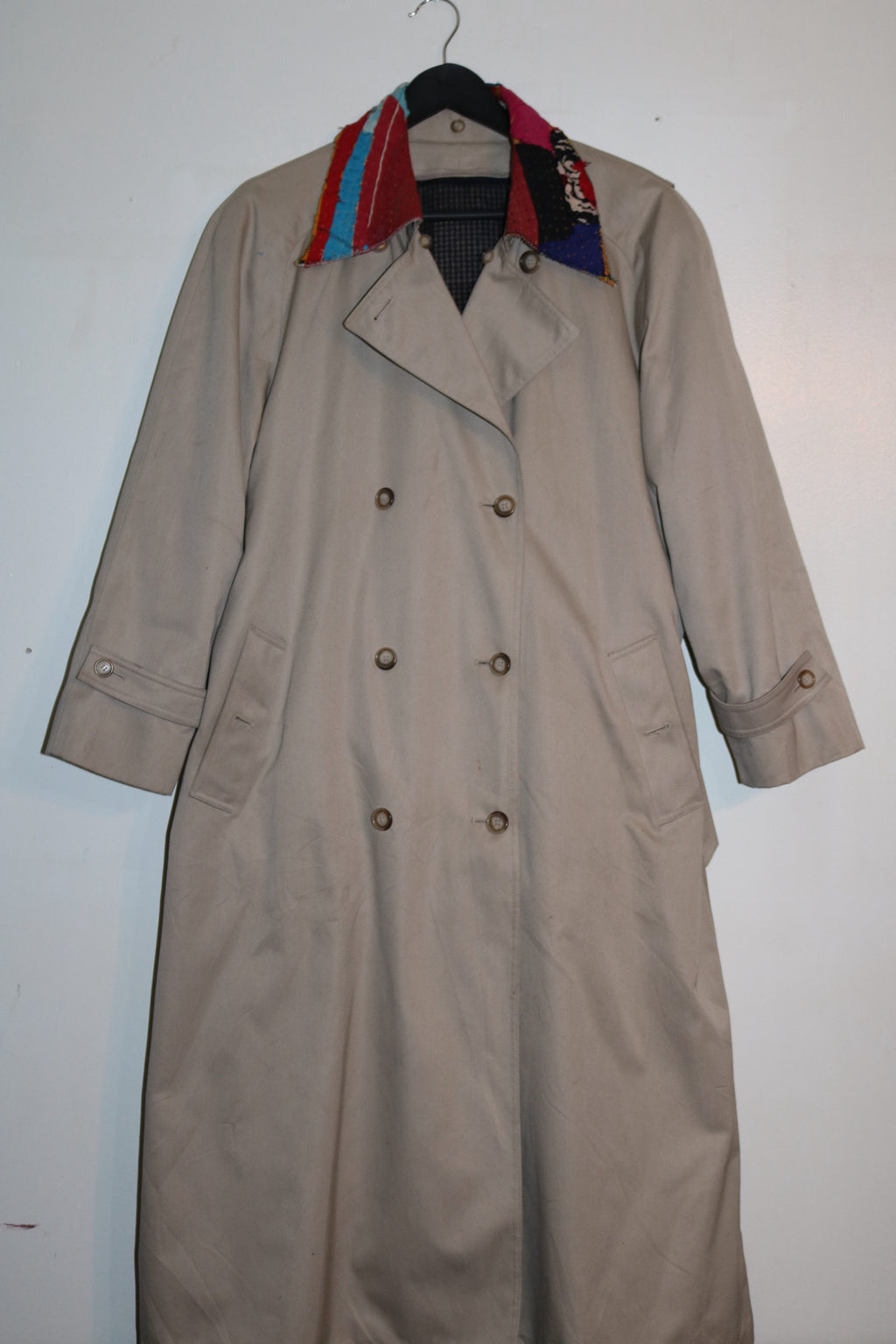THAPA HAND PAINTED TRENCH COAT