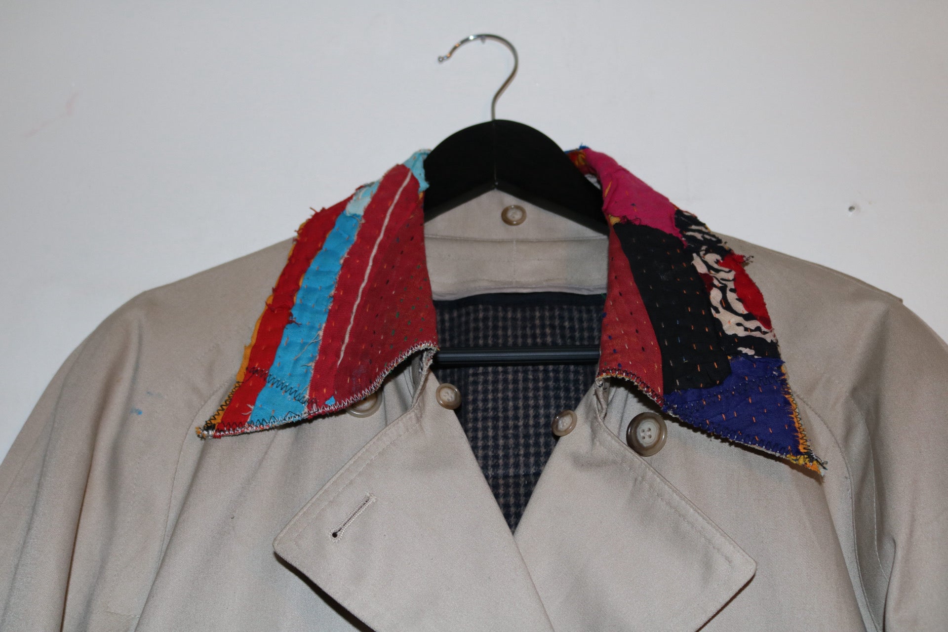 THAPA HAND PAINTED TRENCH COAT