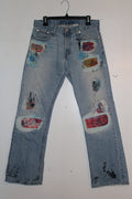 THAPA REPAIRED DENIM